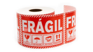 etiquetas impresas fragil
