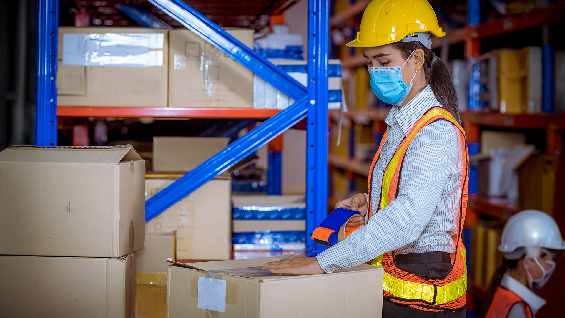 cinta de seguridad para paquetes