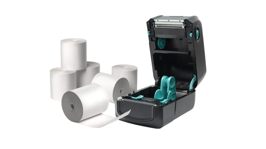 impresora térmica imprime borroso