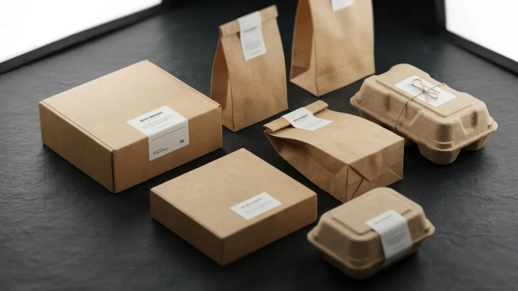 etiquetas sin liner para restaurantes